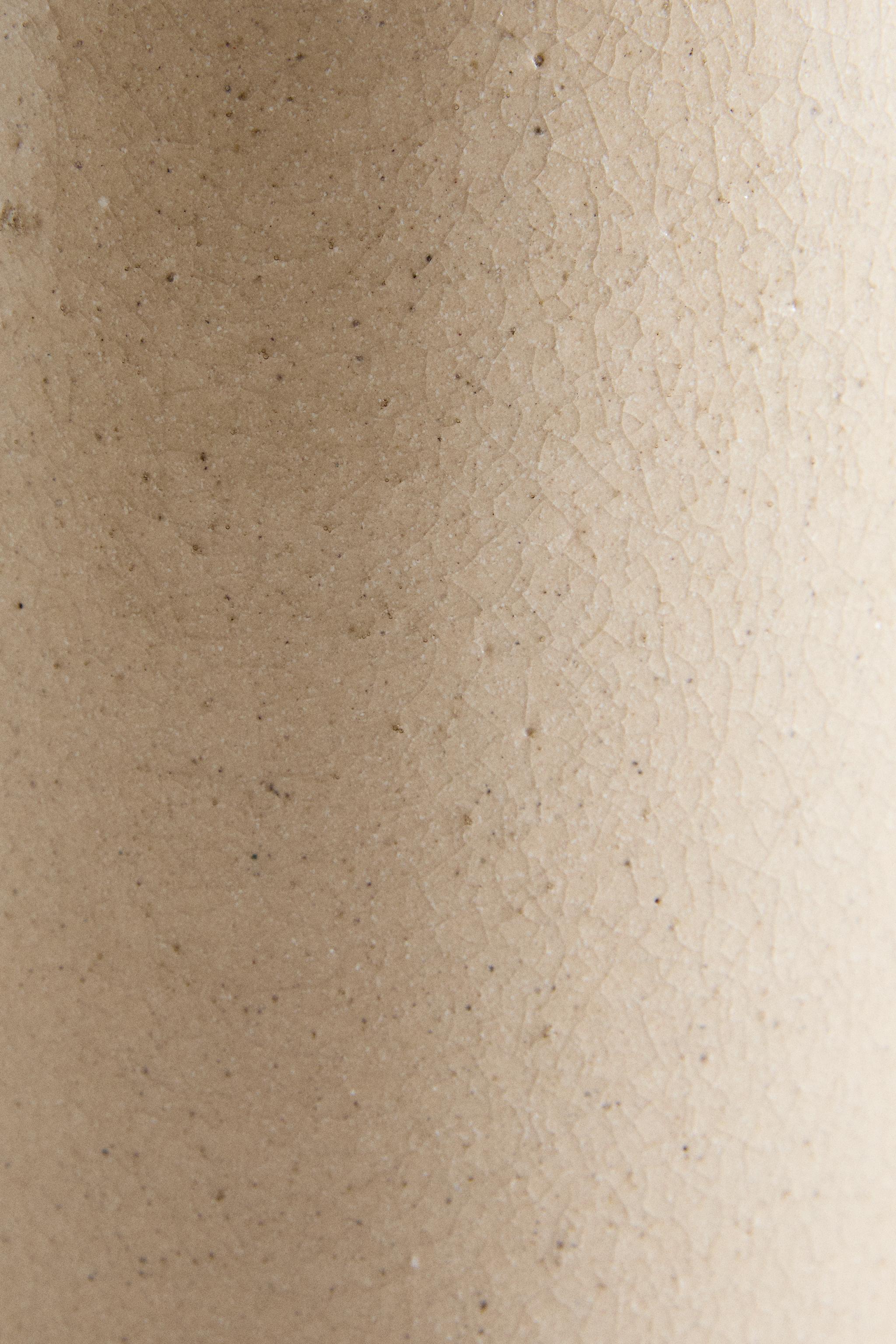 CYLINDRICAL CERAMIC VASE